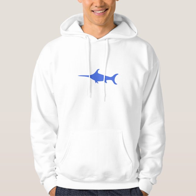Sudadera Peces espadas azules (Anverso)