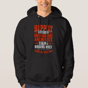 Sudadera Pedidos De Mi Esposa Retirada Edificio Verde