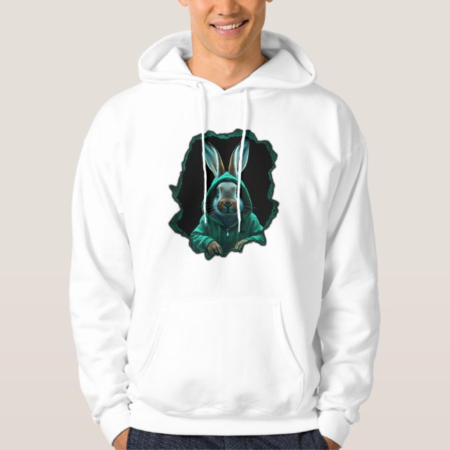 Sudadera Peeking Kash Rabbit (Anverso)