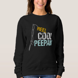 Sudadera Peepaw  From Granddaughter Grandson Reel Cool Peep