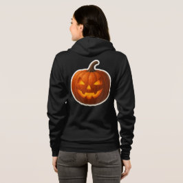 Sudadera Pegatina de calabaza de Halloween espeluznante