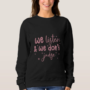 Sudadera Pegatina de citas de apoyo