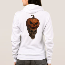 Sudadera Pegatina de cráneo de calabaza de calabaza de Hall