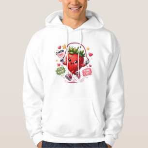 Sudadera Pegatina de fitness de saltar la cuerda de fresa K
