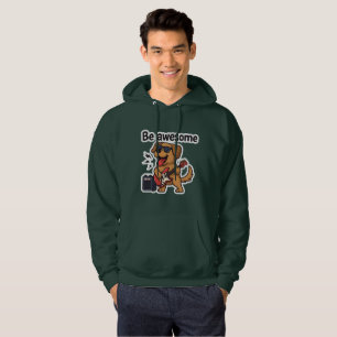 Sudadera Pegatina de guitarra de Guay Dog Rocking Be Awes