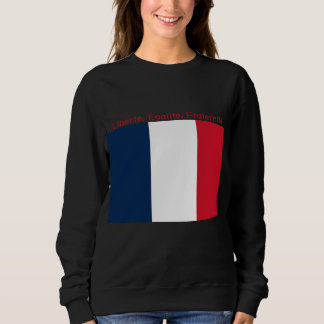 Sudadera Pegatina de la bandera francesa para ventana