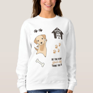 Sudadera Pegatinas del perro adorable Labrador