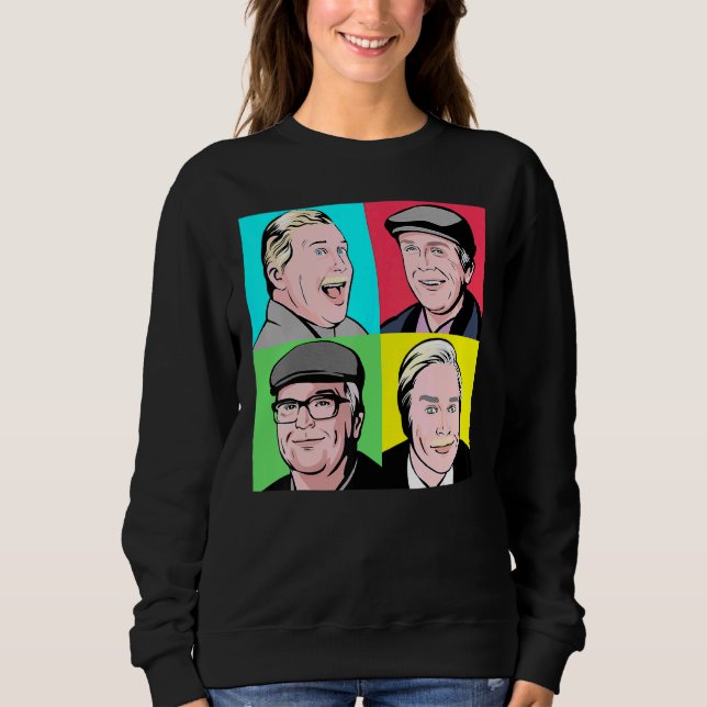 Sudadera Pegatinas escoceses de Juego Sigo (Anverso)