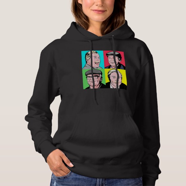 Sudadera Pegatinas escoceses de Juego Sigo (Anverso)