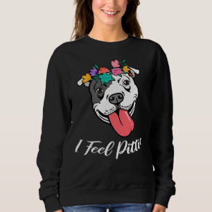 Sudadera Pelbull Pit Bull Lover Me Siento Pittie P