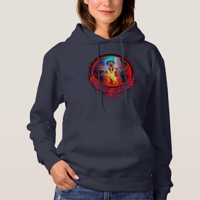 Sudadera PELE Goddess of Fire (Anverso)