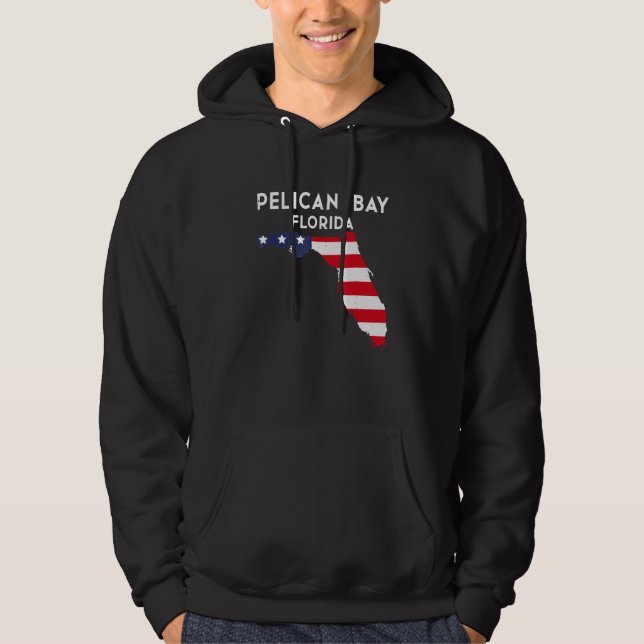 Sudadera Pelican Bay Florida USA State America Travel Flori (Anverso)
