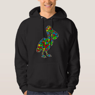 Sudadera Pelican Funny Puzzle Animals Autism Awareness