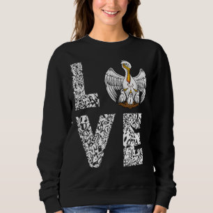 Sudadera Pelican Love Chick Hatch Tropical Bird Leop Animal