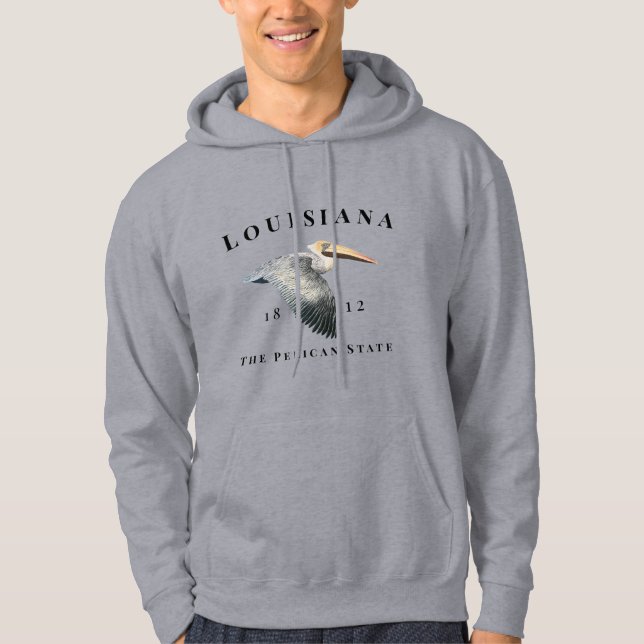 Sudadera Pelican State 1812 Mens Hoodie (Anverso)