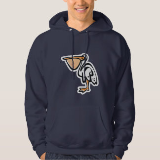 Sudadera Pelícano lindo; Azul