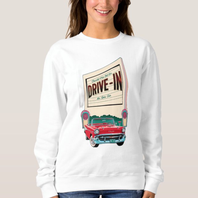 Sudadera Película al estilo de los años 50 (Anverso)