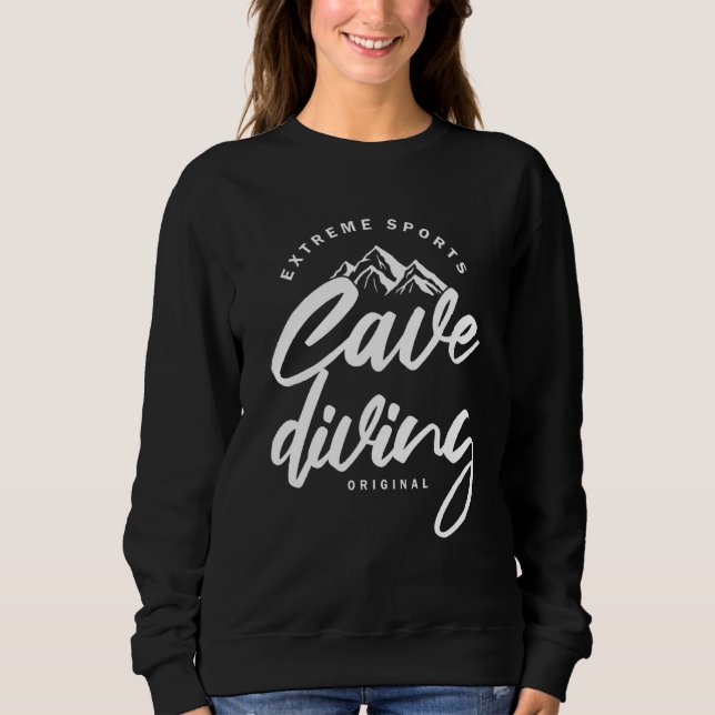 Sudadera Película de buceo de cavernas para deportes extrem (Anverso)
