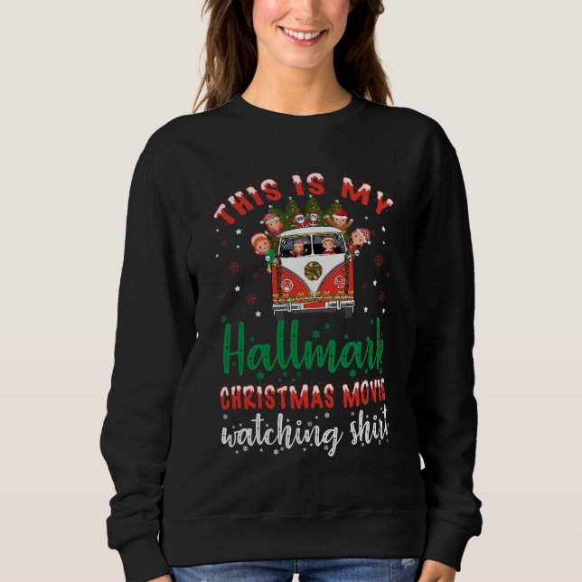 Sudadera Película de Navidades de Hallmark 2023 (Anverso)