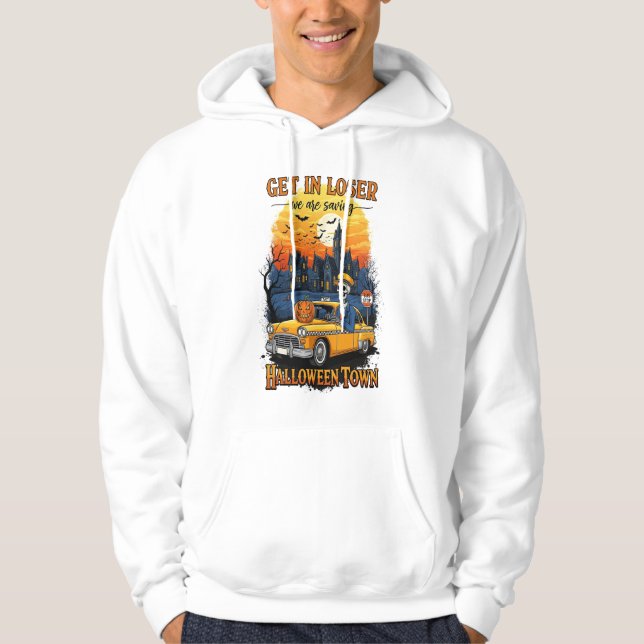 Sudadera Película Vintage de Halloween (Anverso)