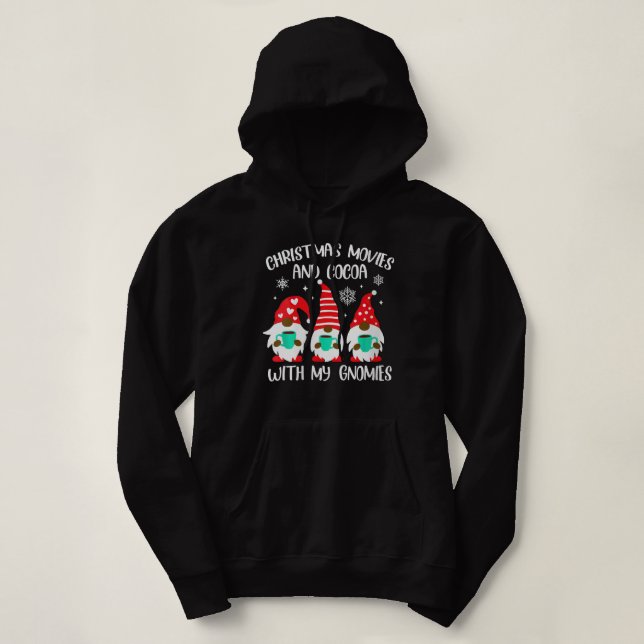 Sudadera Películas de navidades con mis genomas afroamerica (Diseño del anverso)