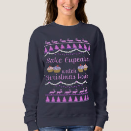 Sudadera Películas y pasteles de navidades
