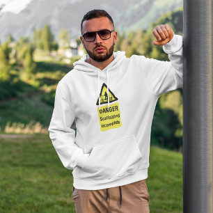 Sudadera Peligro Escaffollado Rótulo incompleto