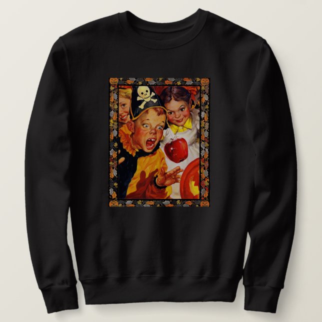 Sudadera Peligros de reducción de Apple (Anverso del diseño)