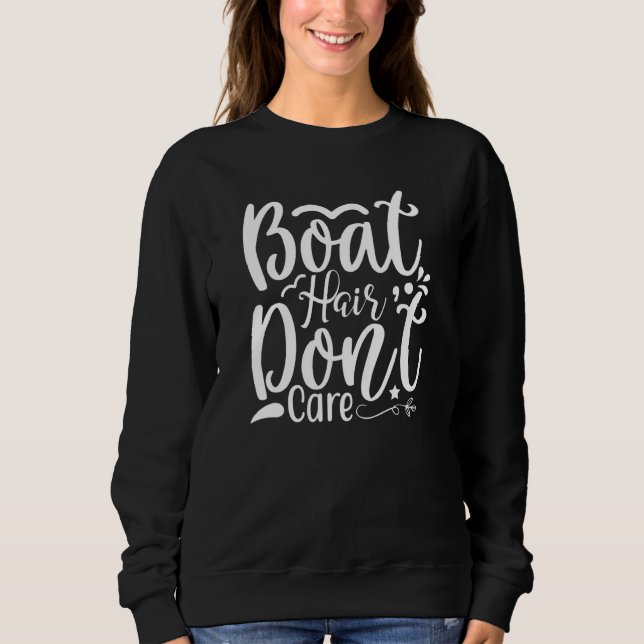 Sudadera Pelo de Barco No Importa (Anverso)