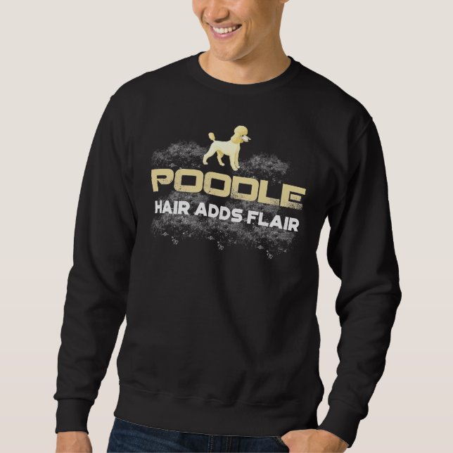 Sudadera Pelo De Poodle Agrega Flair (Anverso)