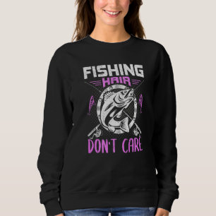Sudadera Pelo Pesquero No Le Importa La Pesca