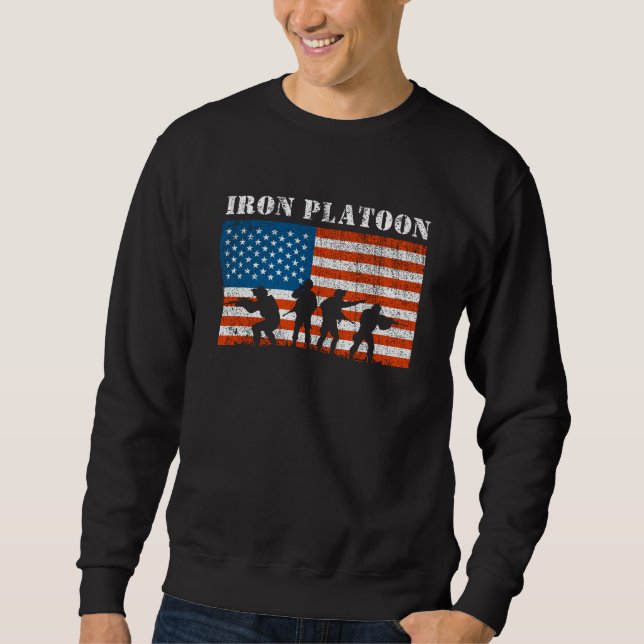 Sudadera Pelotón de Hierro  (Anverso)