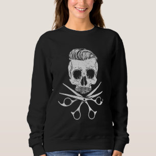 Sudadera Pelquería Tijeras Peluquero Salón de Belleza