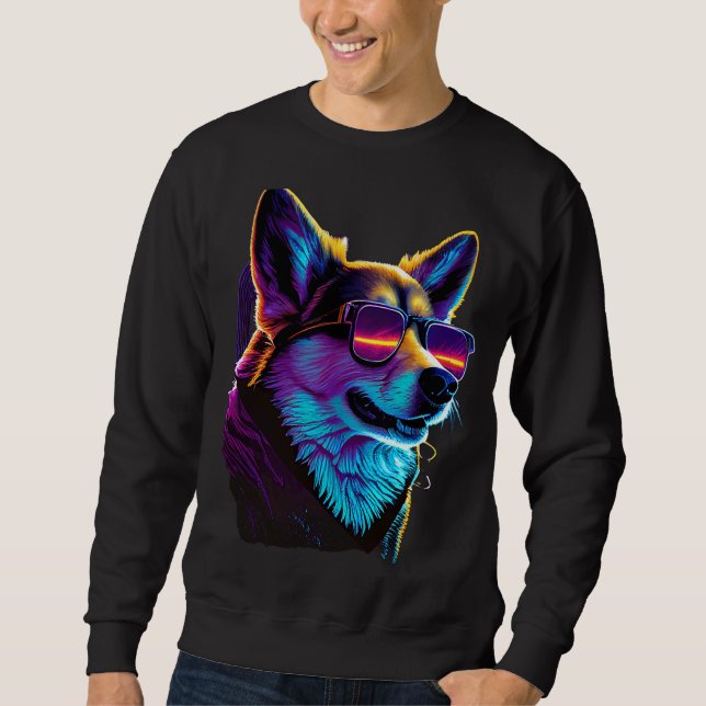 Sudadera Pembroke Welsh Corgi Perros Pembroke Welsh Corgis  (Anverso)