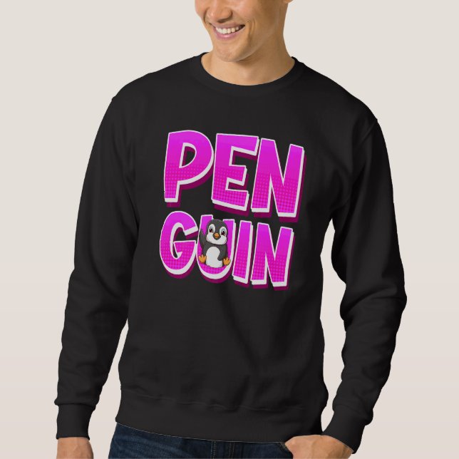 Sudadera Penguin Cute Penguin 1 (Anverso)