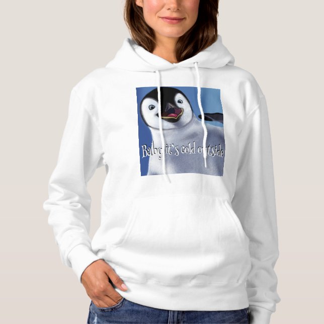 Sudadera Penguin de invierno (Anverso)