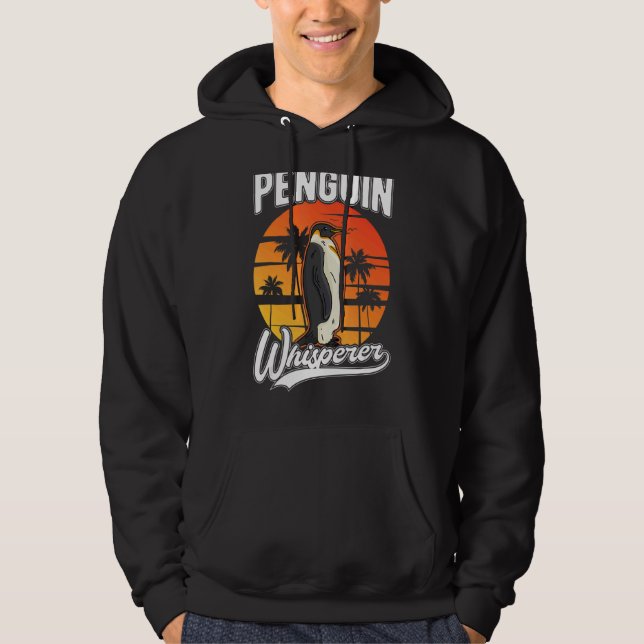 Sudadera Penguin Whisperer (Anverso)