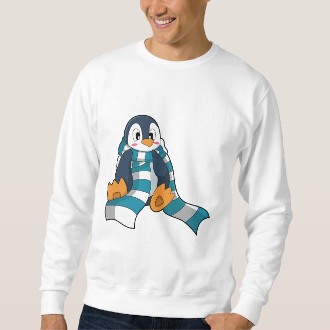 Sudadera Penguin with Scarf (Anverso)