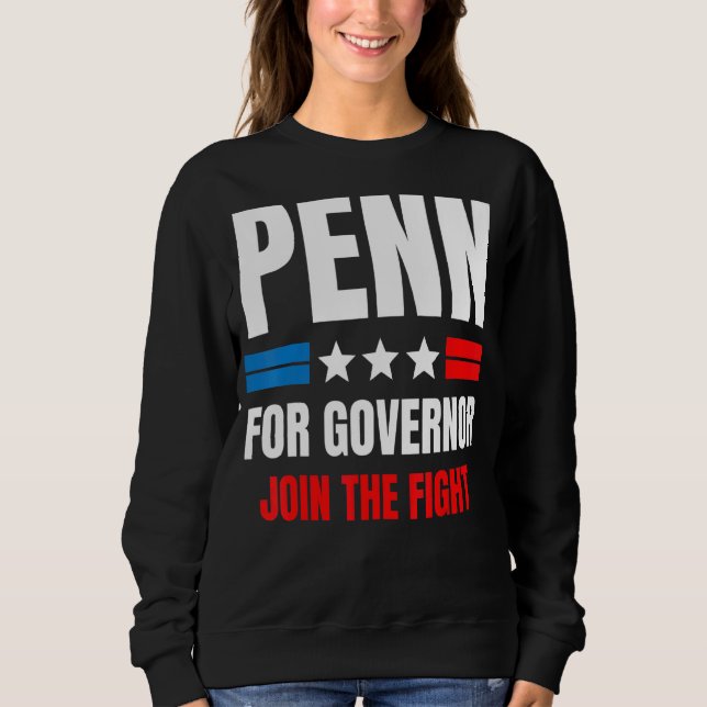 Sudadera Penn Para Gobernador (Anverso)
