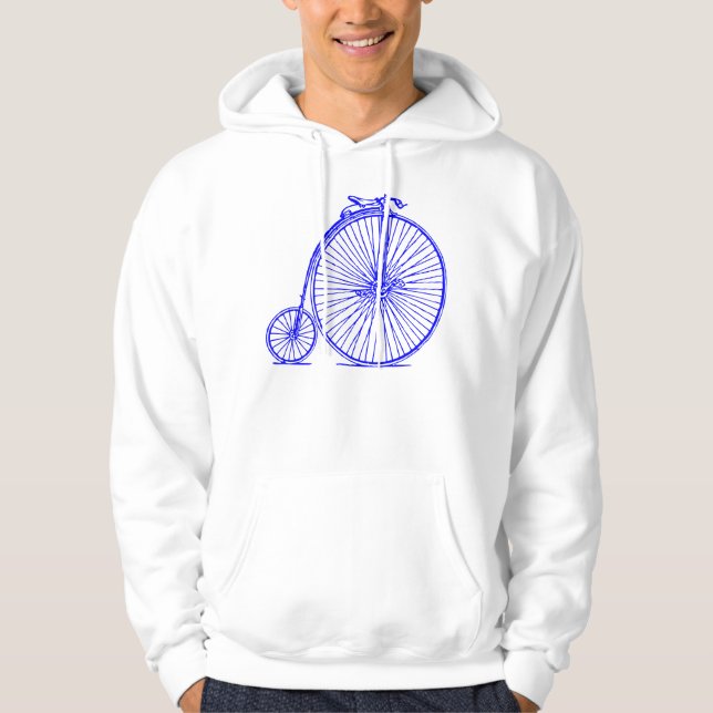 Sudadera Penny Farthing - Azul (Anverso)