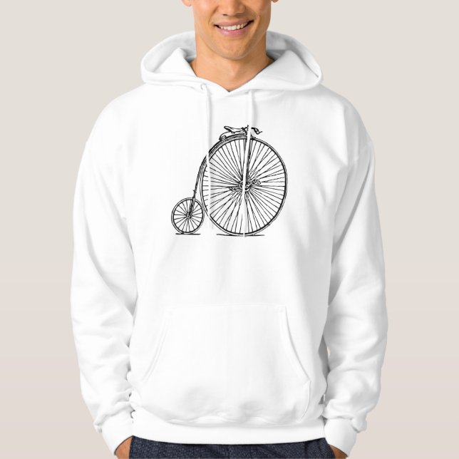 Sudadera Penny Farthing - Negro (Anverso)