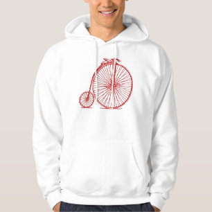 Sudadera Penny Farthing - Rojo Ruby