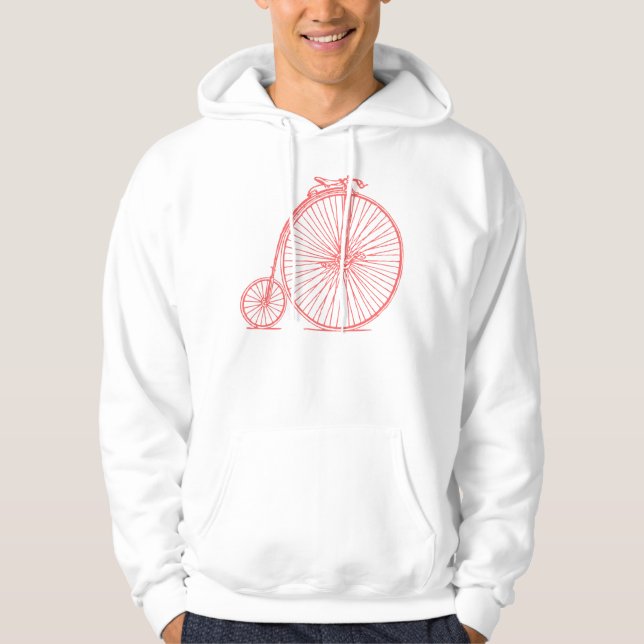 Sudadera Penny Farthing - Rosa tropical (Anverso)