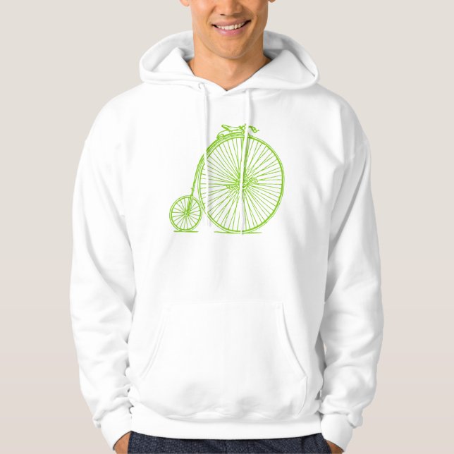 Sudadera Penny Farthing - Verde Marciano (Anverso)