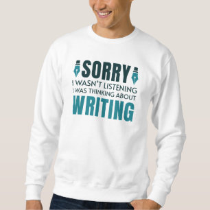 Sudadera Pensaba En Escribir