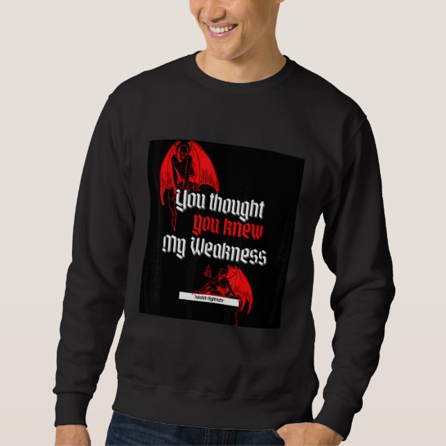 Sudadera Pensabas que sabías (Anverso)