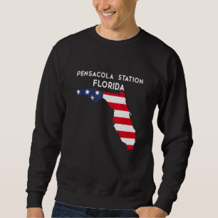 Sudadera Pensacola Estación Florida Estados Unidos de Améri