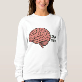 Sudadera Pensamiento inteligente El poder del cerebro