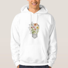 Sudadera Pensamientos positivos para crecer Flores silvestr