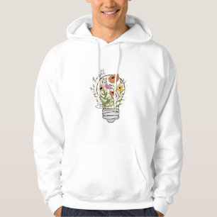 Sudadera Pensamientos positivos para crecer Flores silvestr